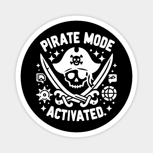 Pirate Mode Activated Magnet by Frank Ring